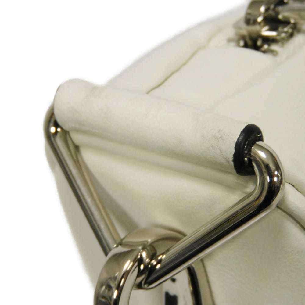 Prada Triangle Leather Crossbody Shoulder Bag in White with RFID IC Chip Embo... - Picture 12 of 16